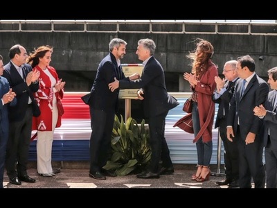ABDO Y MACRI HABILITAN EL CRUCE FRONTERIZO AYOLAS