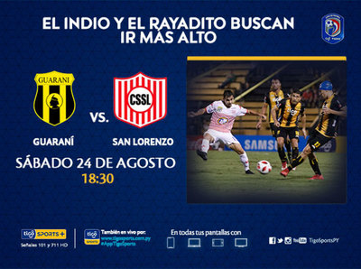 Guaraní y San Lorenzo buscan ir más alto