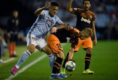 Un gran Celta gana por la mínima al Valencia