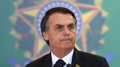 "Bolsonaro Ecocida": sudamericanos protestan contra el presidente brasileño