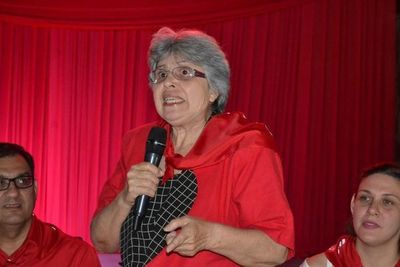 Corina Falcon dice que la AERS no se plegará a la movilización que la FEP convoca para mañana