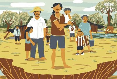 Los angaite: seres humanos sufren hambre y sed en medio de la desidia