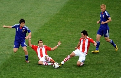 Japón y Paraguay prueban jugadores y estrategias en partido amistoso