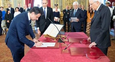 El nuevo Gobierno de Italia presta juramento