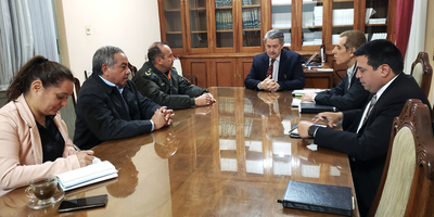 Comisión ultima detalles y coordina logística para ejecutar trabajos en frontera con Bolivia