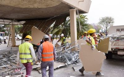 El viento ya se había llevado otra obra de empresa GCA SA