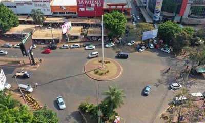 Protestas reducen al mínimo la actividad comercial en el centro de Ciudad del Este