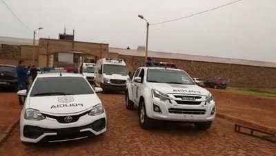 La irreal fuerza de 100 policías que escoltaron a 22 reos en Pedro Juan