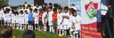 La escuela de fútbol del Fluminense en Paraguay