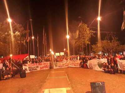 Paro en la UNA: manifestaciones y cierre de rutas hasta que Hacienda responda