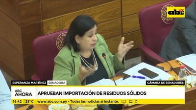 Aprueban importación de residuos sólidos