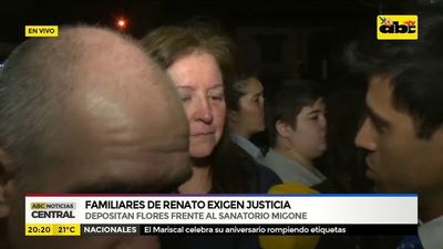 Familiares de Renato exigen justicia