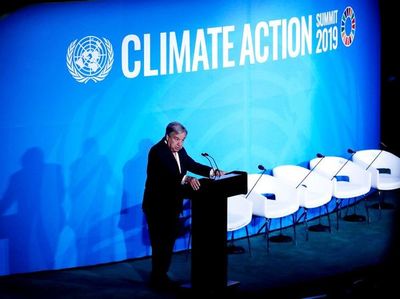 La ONU pide acciones realistas para combatir el calentamiento global