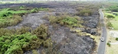 Responsable de incendio en Parque Guasu se expone a pena de hasta 8 años de cárcel