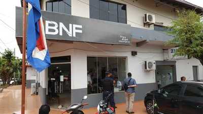 Allanan local de BNF en Yby Yau
