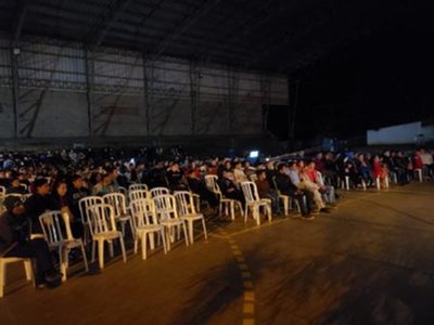 SNC proyectó cine nacional en localidades del interior del país