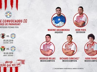 5 futbolistas del plano local convocados por Berizzo para la selección nacional