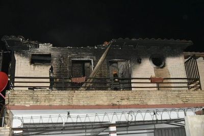 Hablan de incendio provocado en vivienda de Roque Alonso