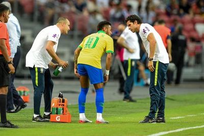 Neymar, un mes de baja
