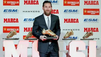 Messi recibirá la sexta Bota de Oro