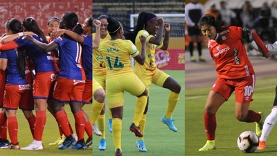 Tres triunfos colombianos en el inicio de la Libertadores femenina