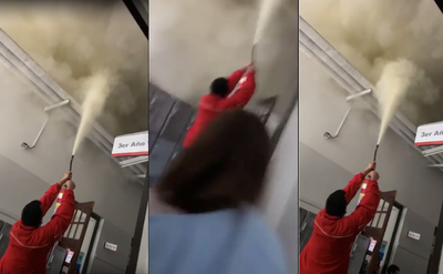 Controlan principio de incendio en el Colegio Internacional