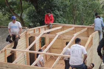 Techo llama a voluntarios para la construcción de 100 viviendas