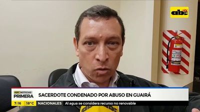 Exsacerdote condenado por abuso en Guaira