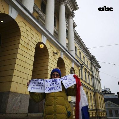 Una paraguaya exige justicia en Finlandia