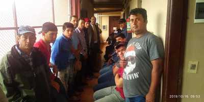 Tomateros imputados por coacción grave, resistencia y perturbación de la paz