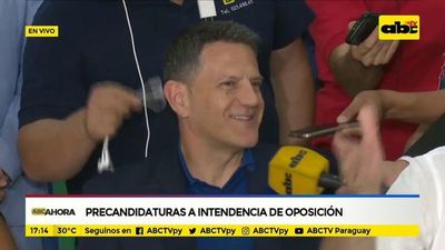 Precandidaturas a intendencia de oposición