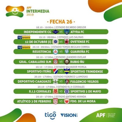 Intermedia comienza a jugarse desde hoy