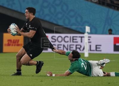 46-14. Nueva Zelanda aplasta a Irlanda y pasa a semifinales del mundial