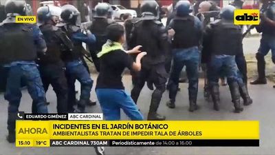 Incidentes en el Jardín Botánico