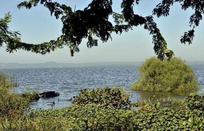 Buscan a desaparecido en el lago; tenía G. 13.000.000 en su motocicleta