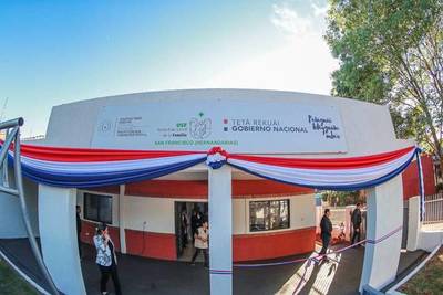Hernandarias: Abdo inauguró Unidad de Salud de la Familia San Francisco