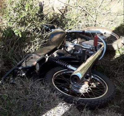 Encuentran motocicleta usada por sicarios que asesinaron a agricultor en Concepción