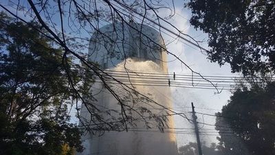 Tanque de agua de Essap tuvo fisura, pero no afectaría a usuarios