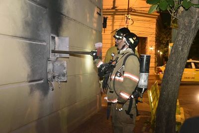 Principio de incendio en discoteca del microcentro