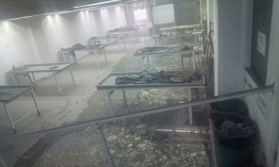Se incendia morgue de la UPE