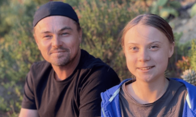 Leonardo DiCaprio y Greta Thunberg se unen para salvar al planeta