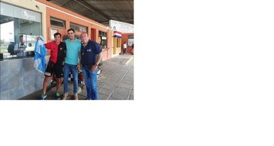 Jorge Nini llegó al país