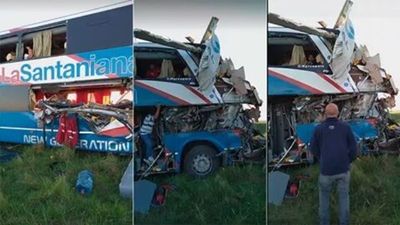 Varias personas resultan heridas tras accidente de bus paraguayo en Argentina