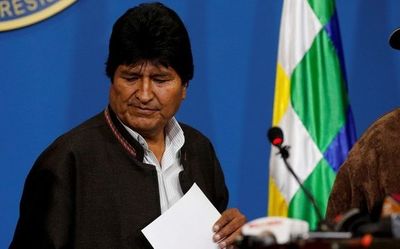 Renuncia el presidente boliviano Evo Morales
