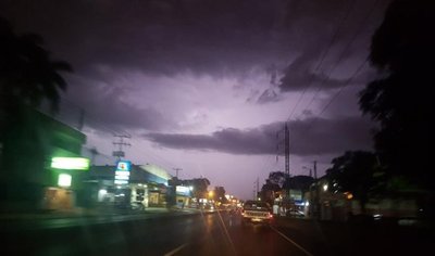 Meteorología anuncia tormentas para esta madrugada