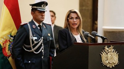 Áñez quiere prohibir que movimiento de Evo Morales participe de las próximas elecciones generales