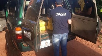“A simple vista” llevaba 500 kilos de marihuana