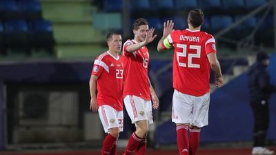 Rusia golea a San Marino