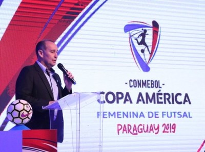 Sortearon llaves para Copa América de Futsal Femenina
