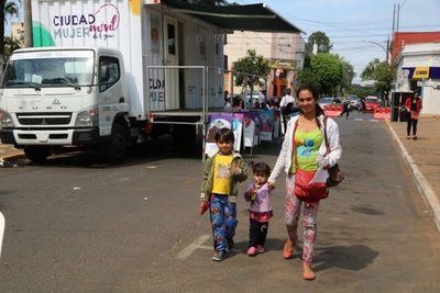 Este viernes estará el Móvil de Ciudad Mujer en Ñemby